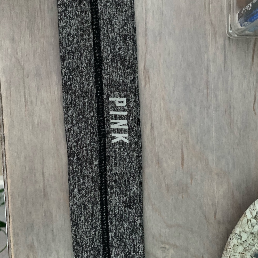 PINK grey headband